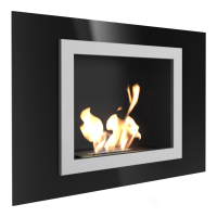 Біокамін Kratki OSCAR чорний з сертифікатом TUV