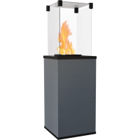 Газовий обігрівач Kratki PATIO керамограніт FILO MERCURIO - ручне управління