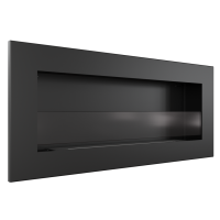 Биокамин Kratki DELTA 2 SLIM черный со стеклом