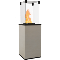Газовый обогреватель Kratki PATIO MINI керамогранит FILO ORO - ручное управление