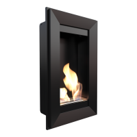 Біокамін Kratki CHARLIE 2 чорний з сертифікатом TUV