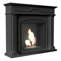 Биокамин Kratki DECEMBER черный с сертификатом TUV