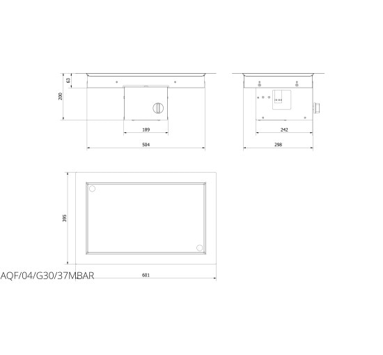 Газовая горелка Kratki AQF 04