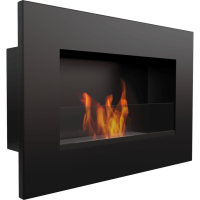 Биокамин Kratki GOLF черный с стеклом и с сертификатом TUV