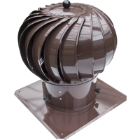 Окончание вентиляции Ø 150 коричневое Kratki