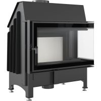Каминная топка Kratki ZIBI 12 правая BS DECO (11,0 кВт)