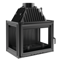 Каминная топка Kratki ZUZIA 16 левая/ правая (16,0 кВт)