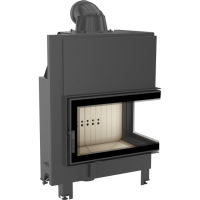 Камінна топка Kratki MBO 15 права BS гнуте скло (15,0 кВт)