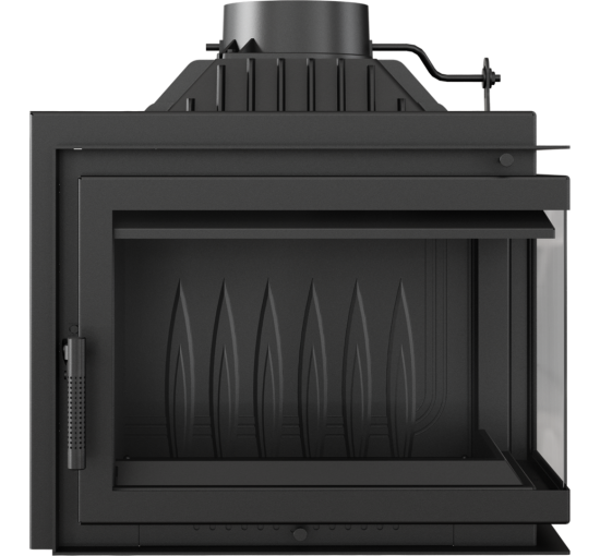 Каминная топка Kratki SIMPLE M/S 8 правая BS (8,0 кВт)