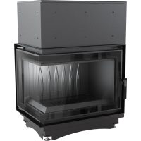 Каминная топка Kratki ZUZIA 16 левая BS DECO (16,0 кВт)