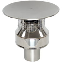 Верхнє закінчення каміна Ø 130/200 Kratki