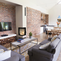 Каминная топка Kratki MBN 680 левая BS (10,0 кВт)