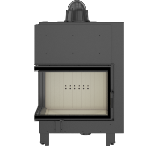 Каминная топка Kratki MBA 17 левая BS гнутое стекло (17,0 кВт)