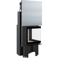 Каминная топка Kratki VN 480/480 правая BS гильотина (8,0 кВт)