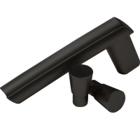 Ручка чорна (комплект) Kratki