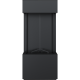 Камин Kratki LEO 45/68 левая/правая в строении HOME EASY BOX стальной - черный LPG
