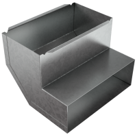 Вихід під решітку канальний 11x17 Kratki