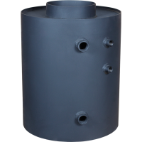 Турбодым с водяным контуром (вертикальный нагрев воды) Kratki