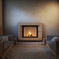 Каминная топка Kratki NADIA 13 DG (13,0 кВт)