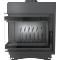 Каминная топка Kratki MAJA 12 левая BS DECO (12,0 кВт)