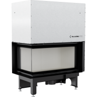 Каминная топка Kratki NADIA 14 левая BS гильотина (14,0 кВт)