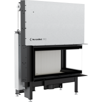 Каминная топка Kratki NADIA 14 правая BS гильотина (14,0 кВт)