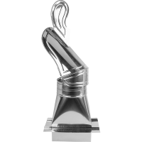 Окончание дымохода с основанием Kratki