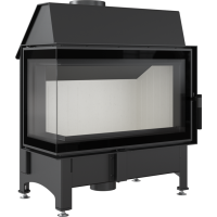 Каминная топка Kratki ZIBI 12 левая BS DECO (11,0 кВт)