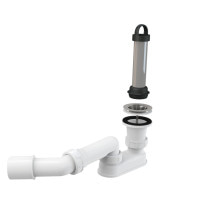 Випускний комплект Alcaplast A462-50 для душового піддону з гідрозатвором і коліном