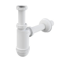 Сифон Alcaplast A430 для умивальника Ø32 з накидною гайкою 5/4"