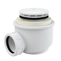 Сифон Alcaplast A47B-50 для душового піддону білий