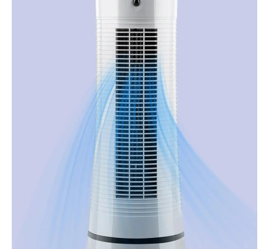Вентилятор Klarstein Skyscraper Ice Smart 4 в 1 Wifi, 210 м3/год, з функцією дистанційного керування білий (10040207)