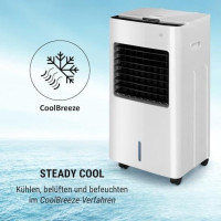 Портативный охладитель-вентилятор oneConcept Freeze Me 3в1 400 м³/ч, 75 Вт (10033432)