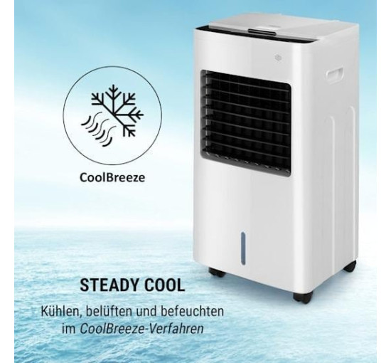 Портативный охладитель-вентилятор oneConcept Freeze Me 3в1 400 м³/ч, 75 Вт (10033432)