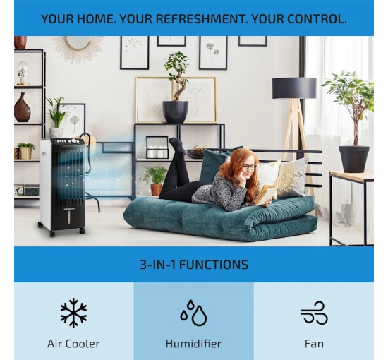 Портативный охладитель-вентилятор oneConcept MCH-1 v2 10029739