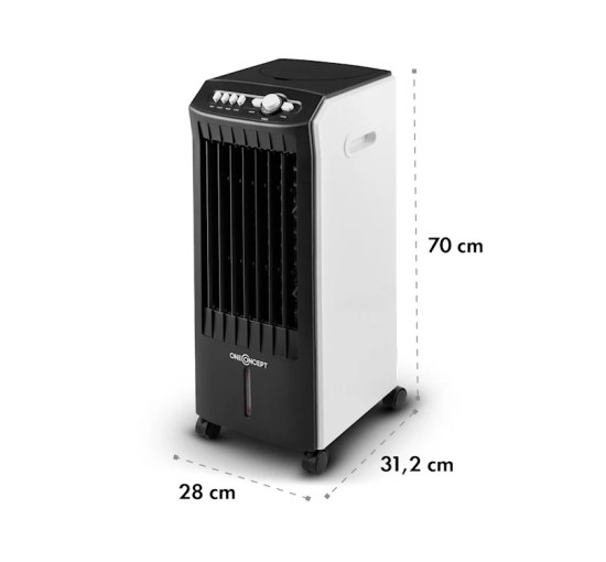 Портативный охладитель-вентилятор oneConcept MCH-1 v2 10029739