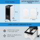 Портативный охладитель-вентилятор oneConcept MCH-1 v2 10029739