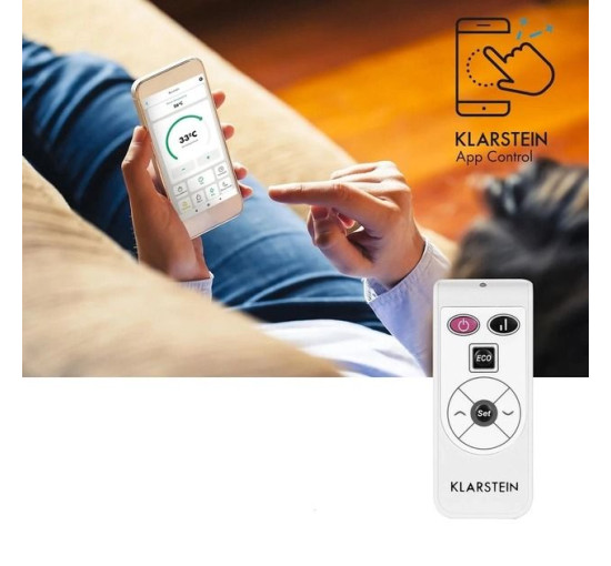 Конвекційний обігрівач Klarstein Bornholm Curved Smart 10035237