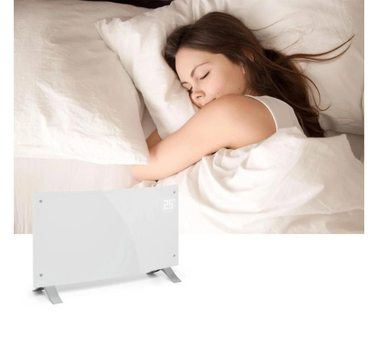 Конвекционный обогреватель Klarstein Bornholm Curved Smart 1000/2000 Вт до 40 м2 Wifi (10035237)