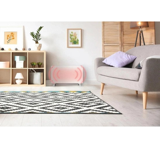 Конвекционный обогреватель Klarstein Bornholm Curved Smart 1000/2000 Вт до 40 м2 Wifi (10035237)