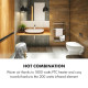 Инфракрасный обогреватель для ванной комнаты KLARSTEIN Hot Spot Crystal Flow 10035036