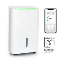 Осушитель с функцией очистки воздуха Klarstein DryFy Connect 50л/сутки, белый (10034435)