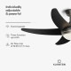 Стельовий вентилятор 2 в 1 Klarstein Bolero 10046083
