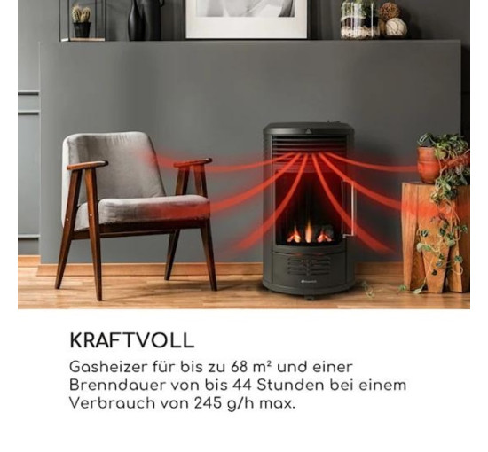 Газовий обігрівач Blumfeldt Andora Deluxe 10035406