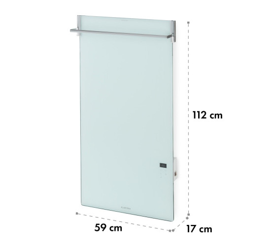 Розумний інфрачервоний обігрівач Klarstein Hot Spot Crystal Spotless Smart 10035064