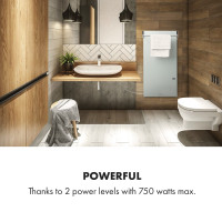 Розумний інфрачервоний обігрівач Klarstein Hot Spot Crystal Spotless Smart 10035064
