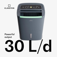 Портативний осушувач Klarstein DryFy Connect 30 Wi-Fi, 25-30 м², 30 л/добу (10045539)