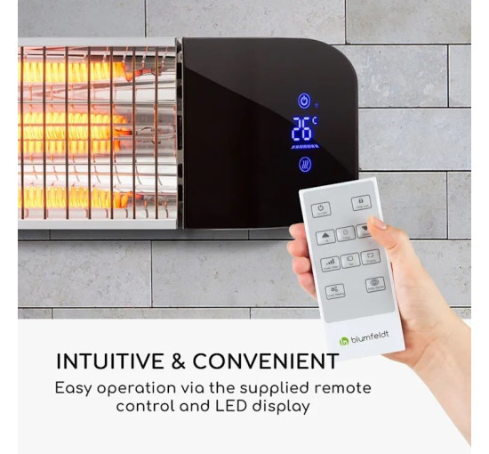 Інфрачервоний обігрівач KLARSTEIN Smartwave 10034762