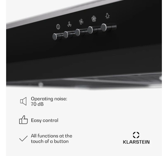 Кухонная вытяжка Klarstein Contempo 90 10045591