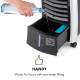 Мобильный кондиционер-вентилятор Klarstein Maxfresh 4 в 1 (10029394)